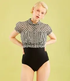 ヤミーマート　水着　ギンガムチェック柄