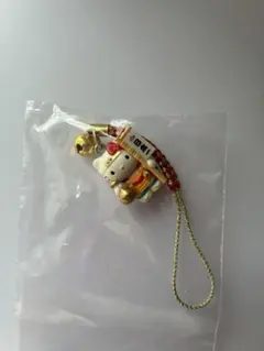 山口県 桃太郎ハローキティ根付けストラップ