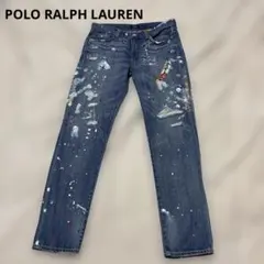 ブルーナボイン デニムパンツ ペイント ペンキ - メルカリ