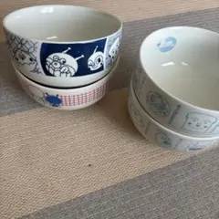 アンパンマンミュージアムアニメ　陶器丼4個セットのサムネイル