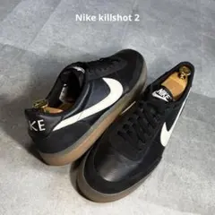 【美品】ナイキ キルショット 2 レザーシューズ スニーカー 28cm ブラックのサムネイル