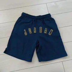 JORDAN ネイビー スウェットハーフパンツ 150センチ