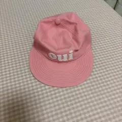 ロゴ キャップ ピンク