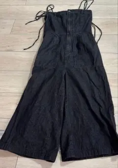 kastane デニムベアサロペット　ブラックデニムサロペット　インナー　セットのサムネイル