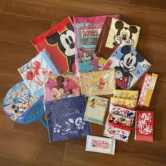 ディズニーミッキー・ミニー タオルセット　１９点セット　第一生命ノベルティ