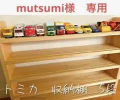 mutsumi様専用　トミカ収納棚5段　No.36のサムネイル