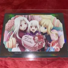 fate/zero ホログラムカード 限定品 イリヤ アイリス アルトリア