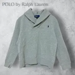 【POLO by Ralph Lauren】　ショールカラー　トレーナー　130