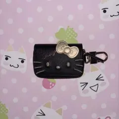 ハローキティ キーケース 黒キティ 平成