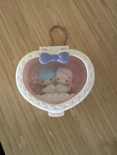 キキララ　リトルツインスターズ　マイコンパクトセット　フロッキー　ミニチュア