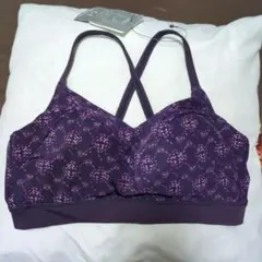 新品タグ付き、WacoalワコールCWX、ヨガ、スポブラ、小豆色、M−EF