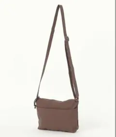 GLOBAL WORK ブラウン ショルダーバッグ 撥水 ナイロン サコッシュ