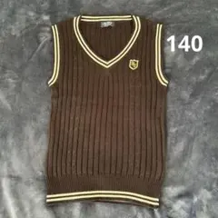 ネイビーニットベスト⭐︎140