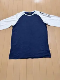 EA7 Emporio Armani 七分袖ネイビー/ホワイト【古着】