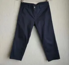 【UNIQLO】アンクルパンツ ネイビー Women'sМサイズ相当