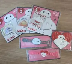 ベイマックス一番くじダイカットステッカー★ラバーコレクションセット