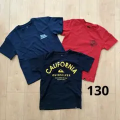 キッズ　Tシャツ　130 まとめ売り　quicksilver UNIQLO
