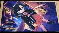 D*に様 ポケモンカードゲーム 海外公式プレマ マリィ&モルペコ プレイマット