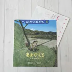 あまがえる たんぼのうた　かがくのとも　折込付録つき