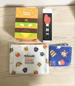 マクドナルド 福袋 2025 BEAMS コラボ 4点セット　マック