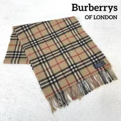 Burberrys バーバリーズ ノバチェック マフラー カシミヤ混