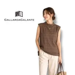 GALLARDAGALANTE チェック柄 ベスト ノースリーブのサムネイル