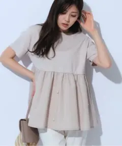 マイストラーダ　ドッキングパールＴシャツ　アプワイザーリッシェ　チュニック 45のサムネイル