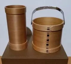 京都 たる源 木製寿司桶 3個セット 持ち手付き - メルカリ