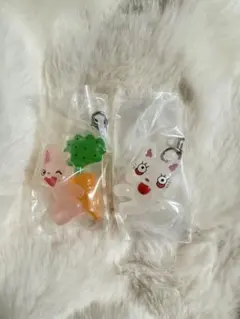 ノンタン　めじるしアクセサリー 2 セット売り