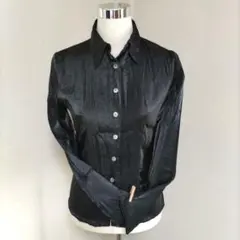 K.T 　黒長袖ボタンシャツのサムネイル