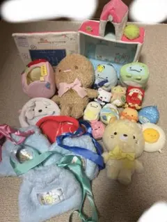 すみっコぐらし　てのりぬいぐるみ　まとめ売り　とんかつ　ねこ　とかげ　しろくま