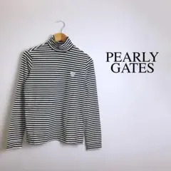 1640 PEARLY GATES パーリーゲイツ ハイネックトップス 長袖のサムネイル