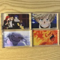 僕のヒーローアカデミア ミニアクリルブロック 4点セット
