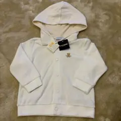 タグ付き　ミキハウス　パーカー　80