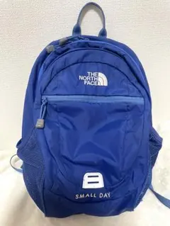 美品　ノースフェイス　リュック　スモールデイ　青　キッズ　ソーダライトブルー