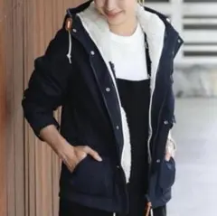 ビューティーアンドユース マウンテンパーカー　ボアライナー　ウォッシャブル- ∴