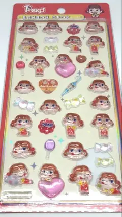 新品 未使用 正規品 ペコちゃん ボンボンドロップ シール クーリア