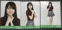 賀喜遥香　乃木坂46 生写真　3種コンプ　2024 9月　Ⅳ-ポロニット