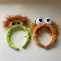 セサミストリート オスカー ゾーイ カチューシャ USJ