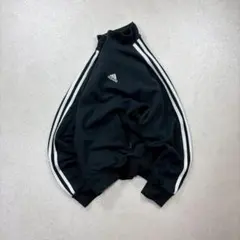00s adidas トラックジャケット 黒 archive y2k tech
