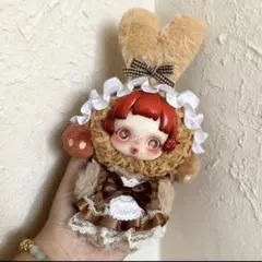 スカルパンダ インプレッショニズム うさぎ　メイド服　2点セット　ぬい服　着せ替