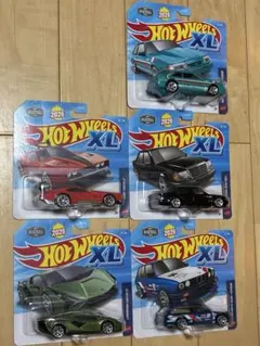 Hot Wheels XL 5台セット ベンツ500E他 2026未開封