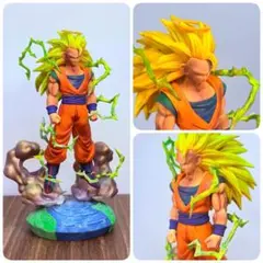 リペイント ドラゴンボール 孫悟空 スーパーサイヤ人3 フィギュア