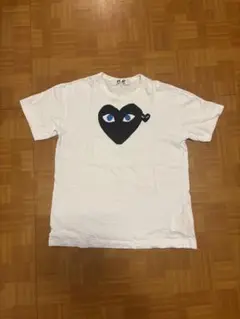 COMME des GARÇONS ハートTシャツ XL ホワイト