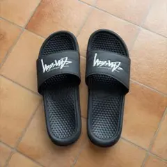 莉*乃様 NIKE x Stussy Benassi 27cmのサムネイル
