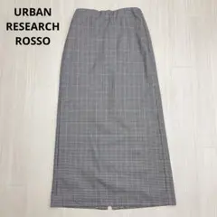 ◆ URBAN RESEARCH ROSSO グレンチェック タイトスカート