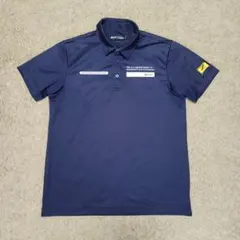 Srixon スリクソン ゴルフウェア　速乾ポロシャツ　ネイビー　Lのサムネイル