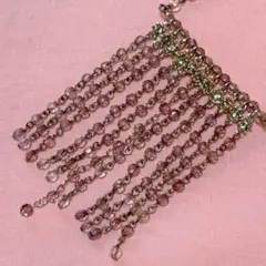 アンティークネックレス アメジストカラー