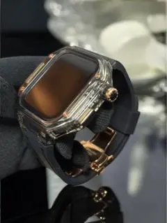 アップルウォッチカバーケースApple Watchラバーバンドベルト42