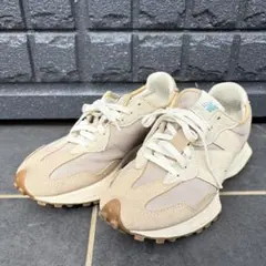 【人気モデル】NewBalance327♦︎24.5㎝春カラーベージュ♦︎かわいい